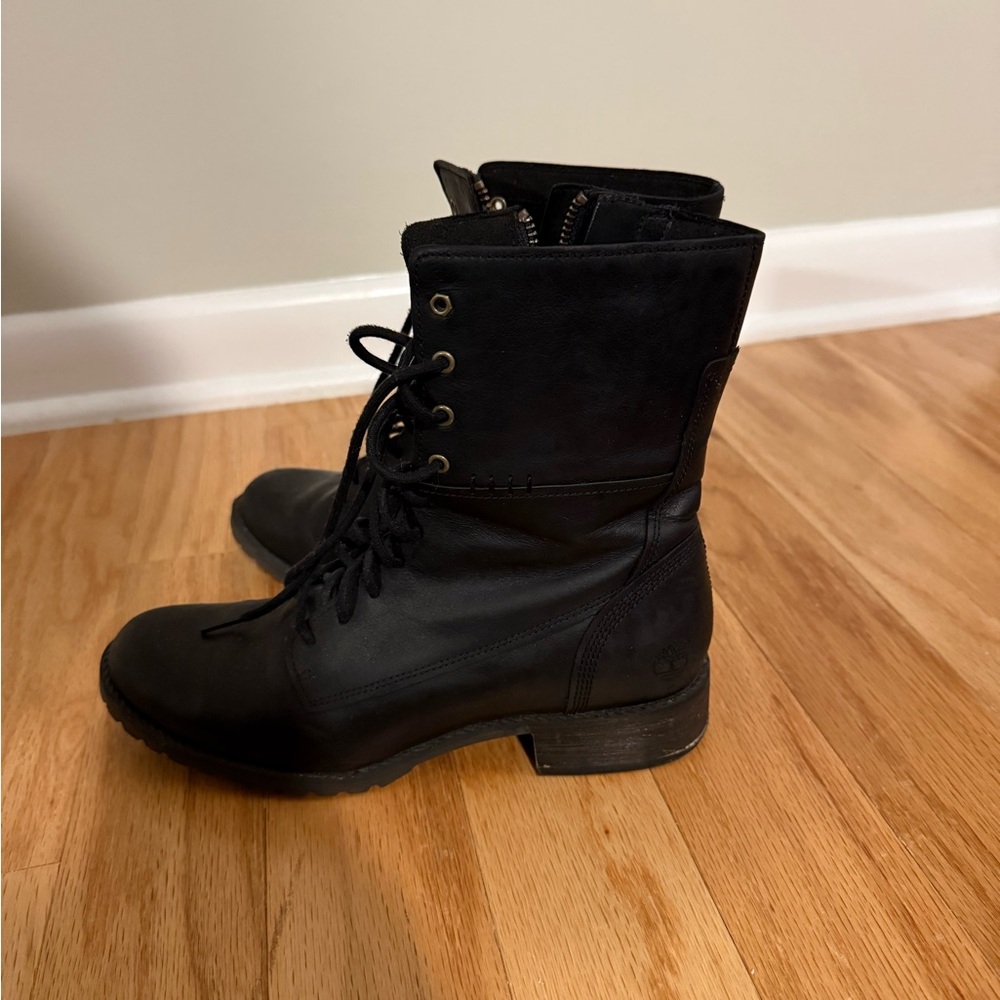 Timberland Black Women's Combat Boots